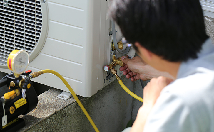 エアコン取り付けの真空引きとは？とても重要なんです！